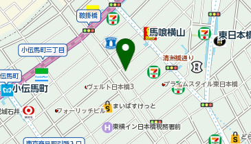 日本橋循環器内科クリニックの地図画像