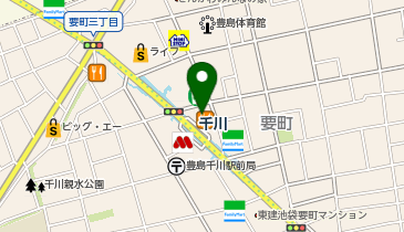 せんかわ耳鼻咽喉科の地図画像