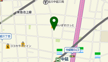 品川中延内視鏡・消化器内科・皮膚科クリニックの地図画像