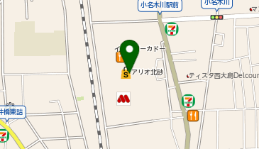 アリオ北砂皮フ科・アレルギー科の地図画像