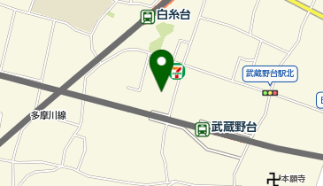 むさしの台ファミリークリニックの地図画像