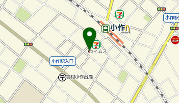 小作駅前クリニックの地図画像