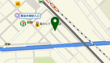 LOTUSクリニック幕張の地図画像