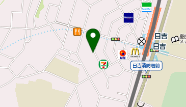 ひよしペインクリニックの地図画像