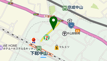 いろは耳鼻咽喉科の地図画像