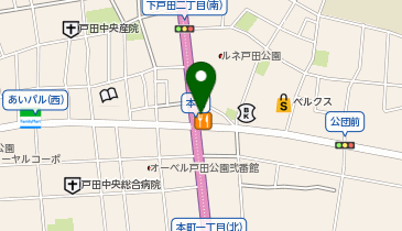 あかつき腎泌尿器科 戸田公園の地図画像