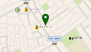 松の木こどもクリニックの地図画像