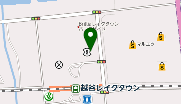 たにかわ眼科みんなのレイクタウンそらの地図画像