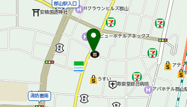 ジュノビューティークリニック福島院の地図画像
