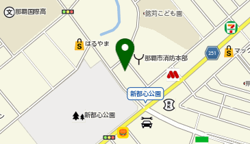 AND美容外科那覇院の地図画像