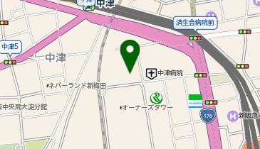 咲くらクリニック 大阪院の地図画像