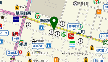 ジュノビューティークリニック広島院の地図画像