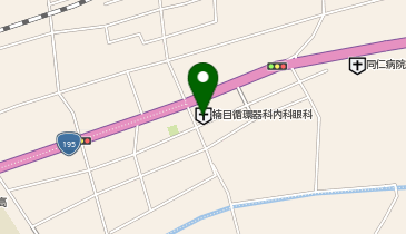 楠目眼科の地図画像