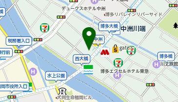 福岡ペインケアクリニックの地図画像