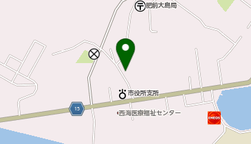 大島ながたクリニックの地図画像