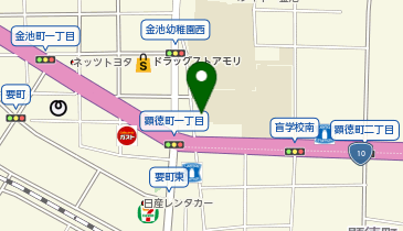 大分整形金池診療所リハランドの地図画像