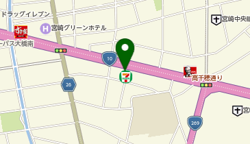 いのうえ皮ふ科の地図画像