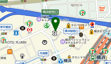 SBC横浜駅前整形外科クリニックの地図画像