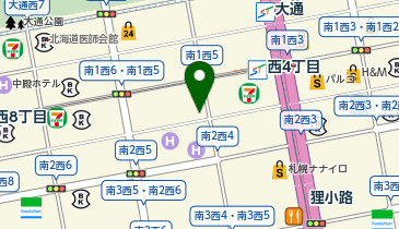 ペアライフクリニック 札幌院の地図画像