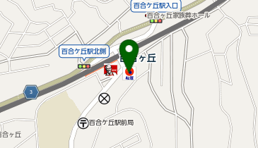 百合ヶ丘つだ内科心臓不整脈クリニックの地図画像