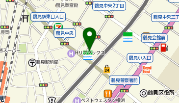 つるみ女性のクリニックの地図画像