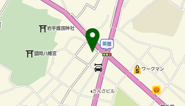 茶畑内科消化器内科クリニックの地図画像