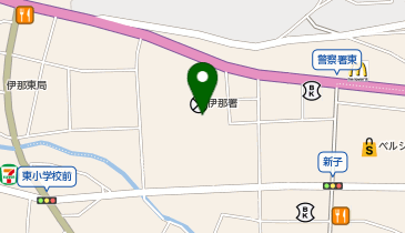 前沢眼科医院の地図画像