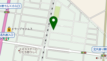ひたちの晴嵐呼吸器内科の地図画像