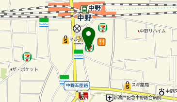 中野こどもハート・アレルギークリニックの地図画像