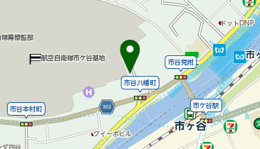 市谷八幡かえでクリニックの地図画像