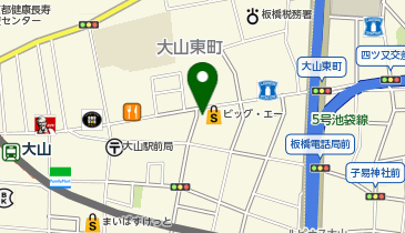 おおやま健幸の街クリニックの地図画像