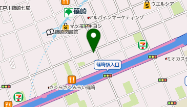 結ぶ内科クリニック篠崎の地図画像