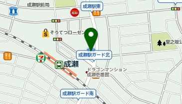 成瀬 てつの内科・循環器クリニックの地図画像