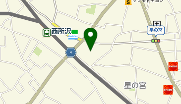 にしところざわクリニックの地図画像