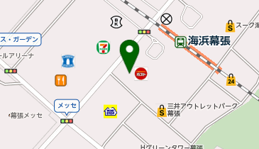 平良・クリニック Makuhariの地図画像