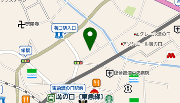 溝の口脳神経外科クリニックの地図画像