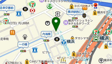 こころのクリニック横浜駅の地図画像