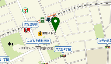 奥田皮膚科医院の地図画像