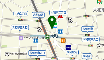 JOYレディース大和駅前クリニックの地図画像