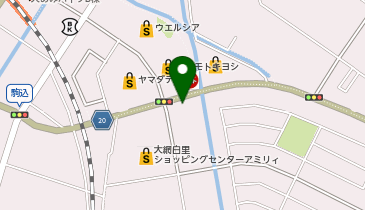 ひなたホームクリニックの地図画像