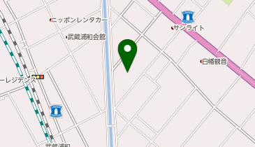 武蔵浦和耳鼻咽喉科の地図画像