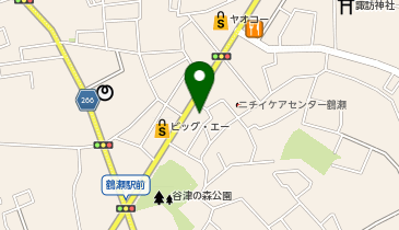 HEROsファミリークリニックの地図画像