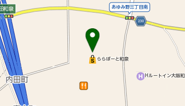 ららぽーと和泉青空こどもアレルギークリニックの地図画像