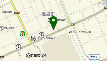 丸亀しぶや内科クリニックの地図画像