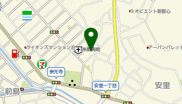 ウィメンズクリニック糸数の地図画像