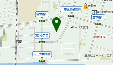 みはらこどもクリニックの地図画像