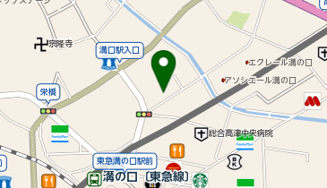 溝ノ口整形外科の地図画像