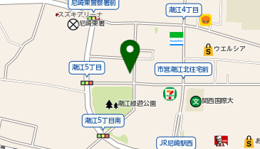 いわい内科・内視鏡クリニック あまがさき潮江院の地図画像