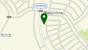 ひびきの杜内科クリニックの地図画像