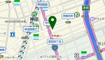 神田室町こころクリニックの地図画像